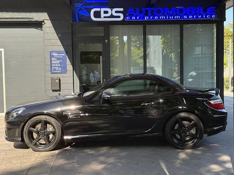 Gebraucht Mercedes SLK55 AMG AMG 421 PS (309 kW) 2014 Schwarz Cabrio