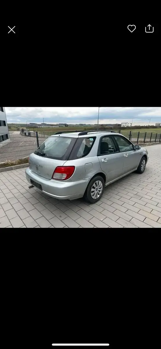 Gebraucht Subaru Impreza 95 PS (69 kW) 2004 Silber Kombi