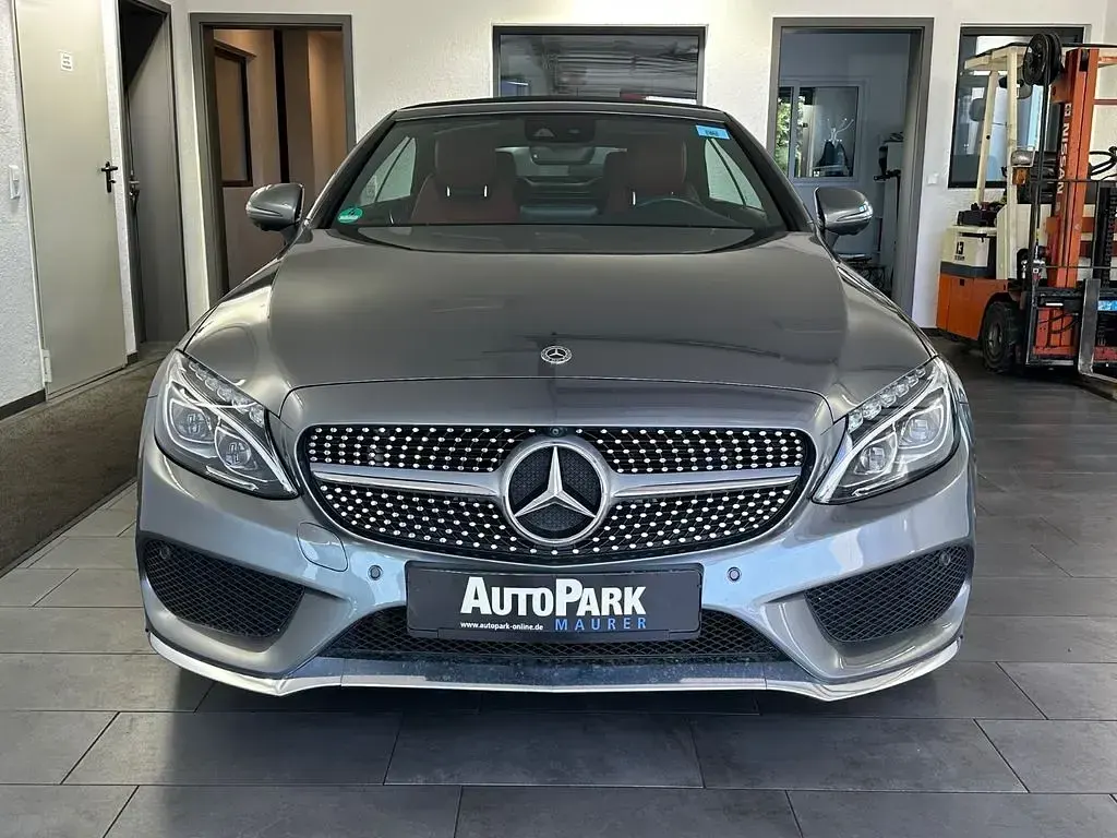 Gebraucht Mercedes C220 170 PS (125 kW) 2017 Selenitgrau Cabrio
