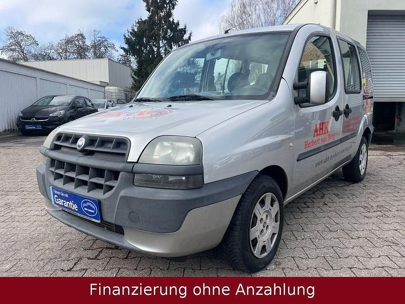 Gebraucht Fiat Doblò 69 PS (50 kW) 2004 Silber Van / Kleinbus