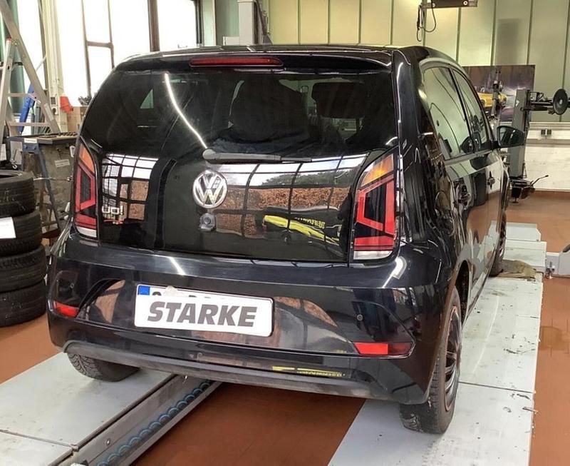 Gebraucht VW up! Sound 75 PS (55 kW) 2018 Schwarz Kleinwagen