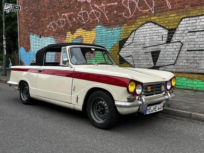 Weiß Gebraucht 1971 Triumph Vitesse Cabrio | 9.500 € - Bild 1/4