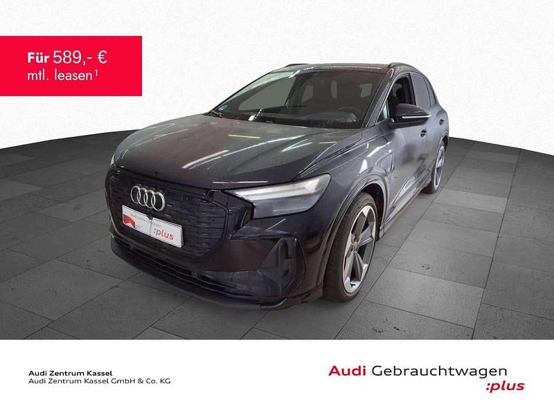 Schwarz Gebraucht 2023 Audi Q4 e-tron S-Line SUV | 39.790 € (Teuer) - Bild 1/2