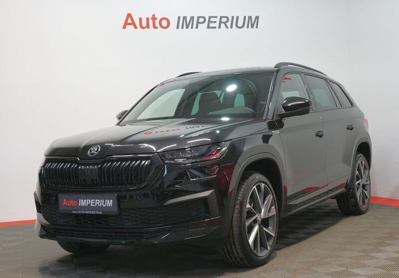 Schwarz Gebraucht 2022 Skoda Kodiaq SportLine SUV | 35.990 € (Etwas zu teuer) - Bild 1/4