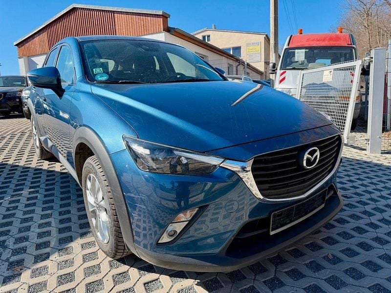 Gebraucht Mazda CX-3 Exclusive-Line 120 PS (88 kW) 2017 Blau SUV