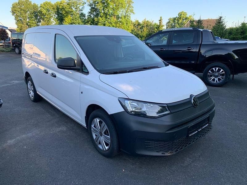 Weiß Gebraucht 2021 VW Caddy Maxi Basis Van / Kleinbus | 12.700 € (Superpreis) - Bild 1/4
