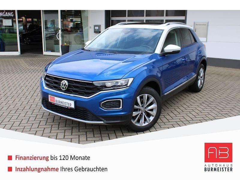 Blau Gebraucht 2018 VW T-Roc Style SUV | 23.690 € (Etwas zu teuer) - Bild 1/4