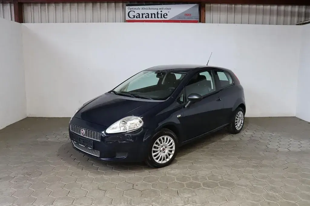 Gebraucht Fiat Grande Punto Active 65 PS (47 kW) 2009 Blau Kleinwagen