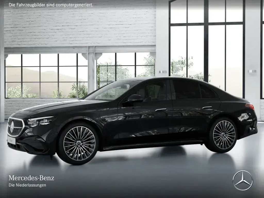Gebraucht Mercedes E220 AMG line 197 PS (144 kW) 2025 Schwarz Limousine