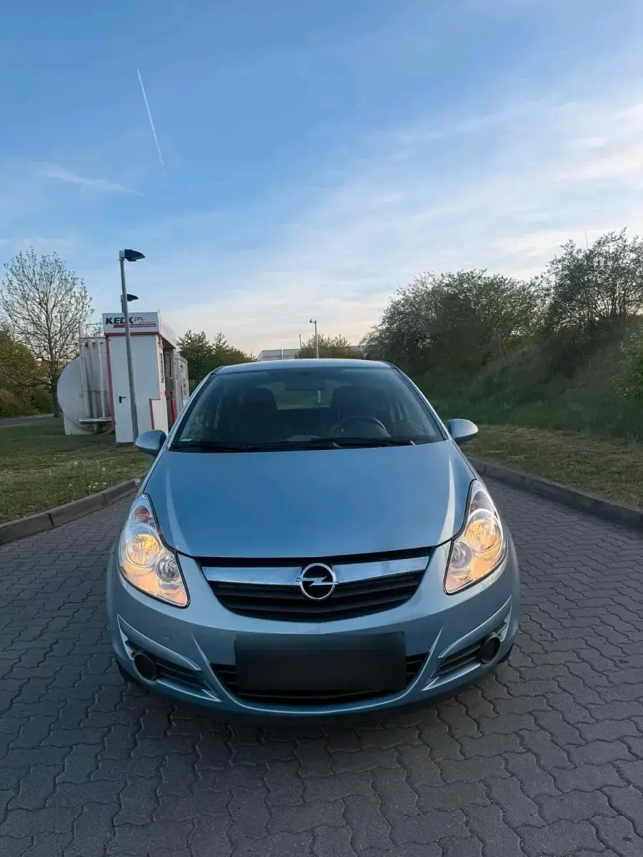Gebraucht Opel Corsa 80 PS (58 kW) 2008 Blau Kleinwagen