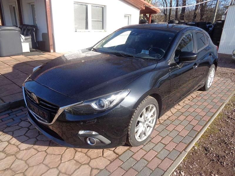 Schwarz Gebraucht 2016 Mazda 3 Sports-Line Limousine | 5.390 € (Guter Preis) - Bild 1/4