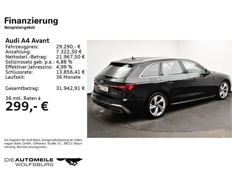 Gebraucht Audi A4 S-Line 204 PS (150 kW) 2023 Kombi