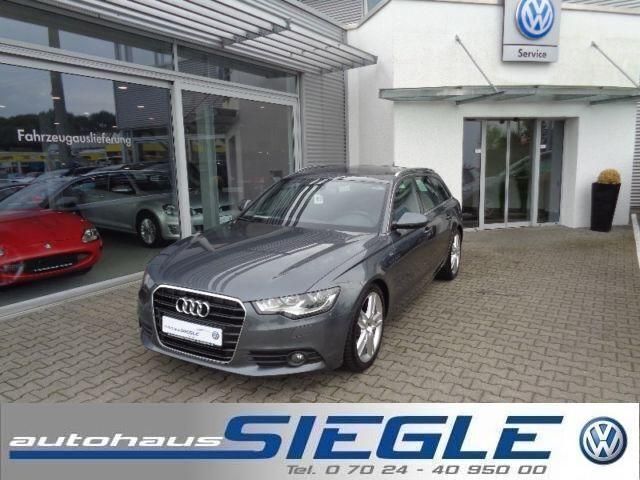 Grau metallic Gebraucht 2012 Audi A6 S-Line Kombi | 26.940 € - Bild 1/4