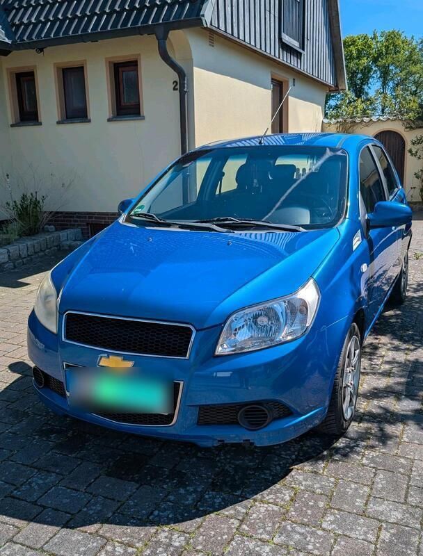 Blau Gebraucht 2007 Chevrolet Aveo Limousine | 2.000 € - Bild 1/4