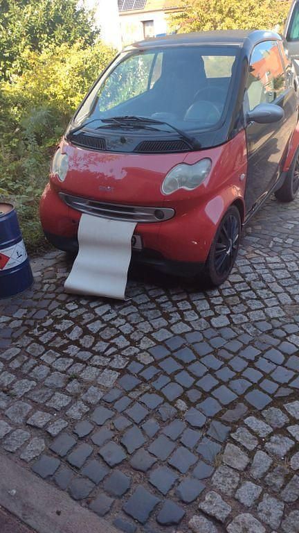 Rot Gebraucht 2001 Smart ForTwo Cabrio Pure Cabrio | 1.700 € (Etwas zu teuer) - Bild 1/4