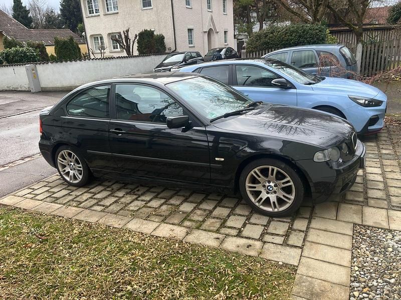 Schwarz Gebraucht 2004 BMW 318 M Sport Coupé | 1.600 € (Superpreis) - Bild 1/3