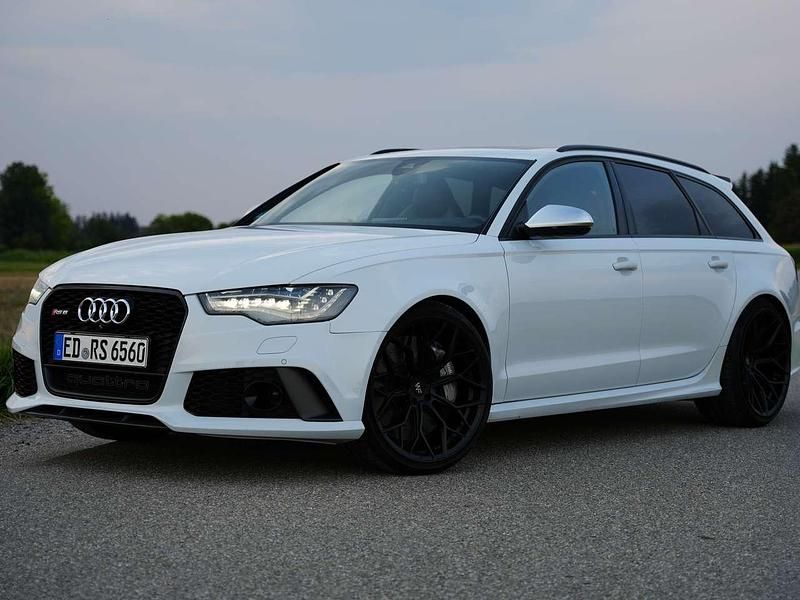 Weiß Gebraucht 2014 Audi RS6 Performance Kombi | 38.500 € (Guter Preis) - Bild 1/4