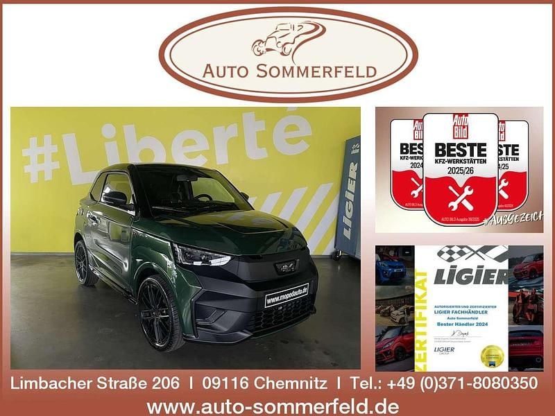 Neu Ligier JS50 2026 Grün Kleinwagen