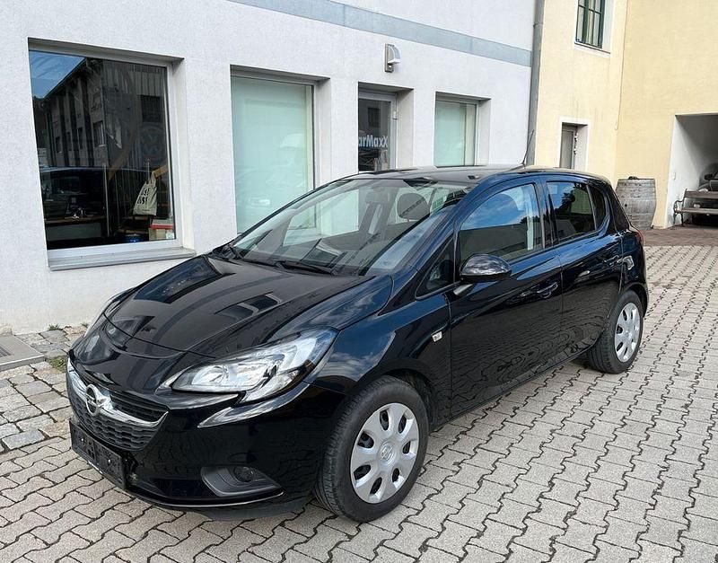 Gebraucht Opel Corsa 90 PS (66 kW) 2018 Schwarz Kleinwagen