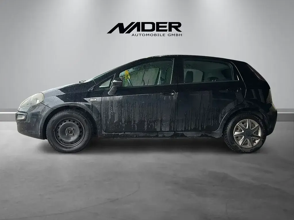 Gebraucht Fiat Punto Evo Active 69 PS (50 kW) 2011 Schwarz Kleinwagen