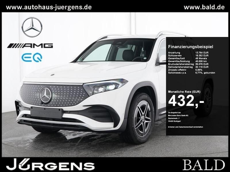 Weiss polarweiß Gebraucht 2025 Mercedes EQB250+ AMG SUV | 45.690 € (Superpreis) - Bild 1/4