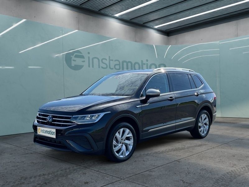 Schwarz Gebraucht 2024 VW Tiguan Allspace S SUV | 41.193 € (Fairer Preis) - Bild 1/4