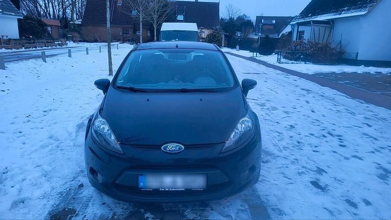 Gebraucht Ford Fiesta 60 PS (44 kW) 2009 Schwarz Kleinwagen