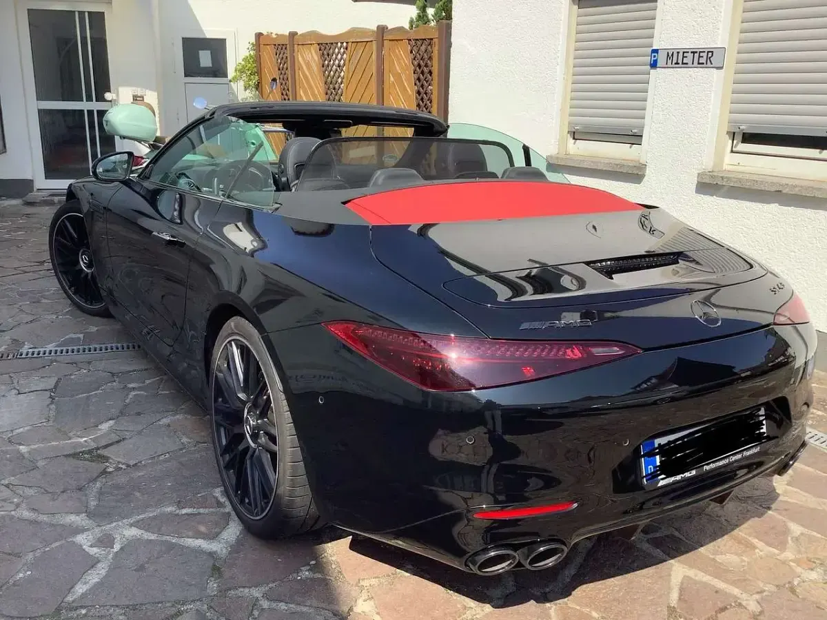 Gebraucht Mercedes SL43 AMG AMG 381 PS (280 kW) 2023 Schwarz Cabrio