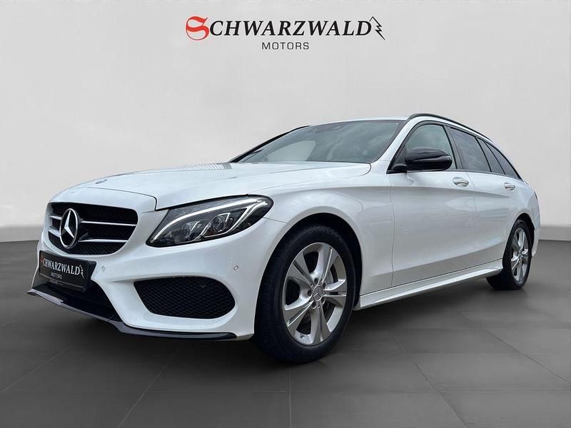 Weiß Gebraucht 2016 Mercedes C220 AMG Kombi | 20.880 € (Etwas zu teuer) - Bild 1/4