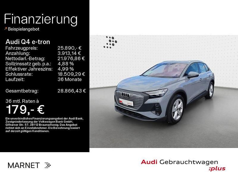 Grau Gebraucht 2022 Audi Q4 e-tron Performance SUV | 25.890 € (Guter Preis) - Bild 1/4