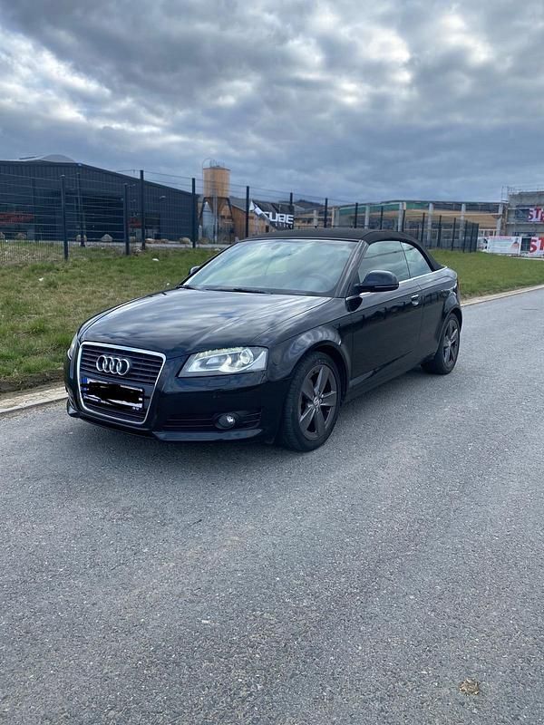 Schwarz Gebraucht 2008 Audi A3 Cabriolet Cabrio | 3.600 € (Superpreis) - Bild 1/4