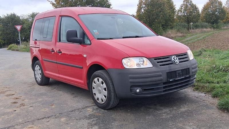 Rot Gebraucht 2008 VW Caddy Team Van / Kleinbus | 3.550 € (Fairer Preis) - Bild 1/4