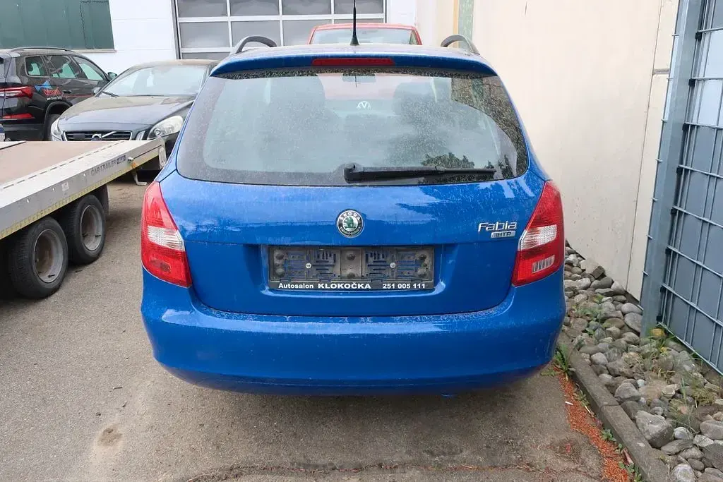 Brugt Skoda Fabia 60 HK (44 kW) 2010 Blå Stationcar