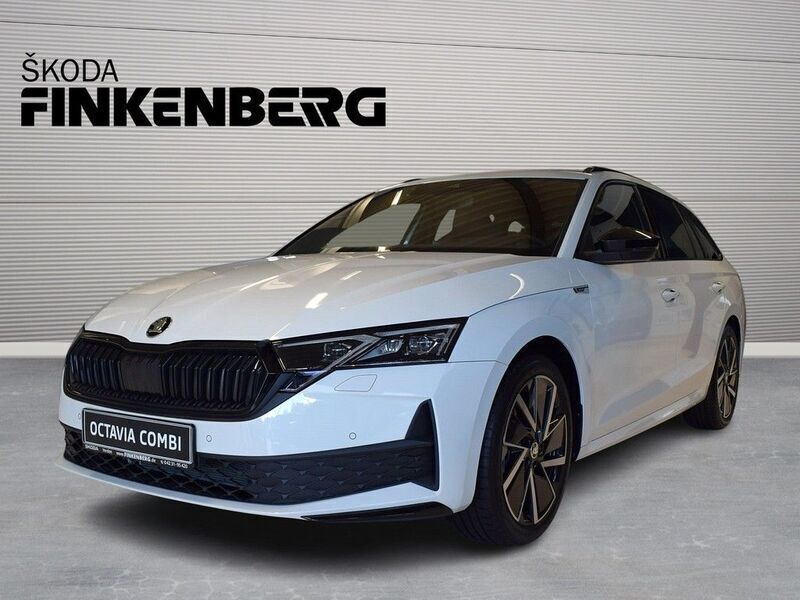 Weiß Gebraucht 2024 Skoda Octavia SportLine Kombi | 45.980 € - Bild 1/4