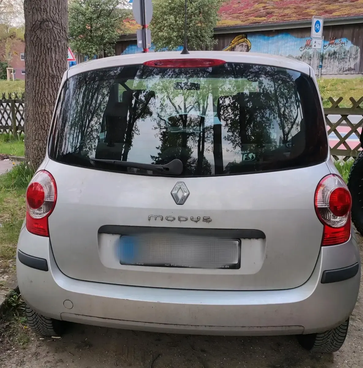 Brugt Renault Modus 75 HK (55 kW) 2007 Sølv MPV