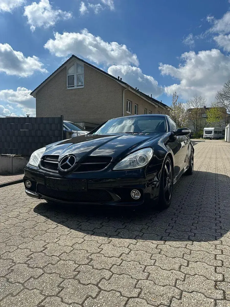 Gebraucht Mercedes SLK55 AMG AMG 360 PS (264 kW) 2005 Schwarz Cabrio