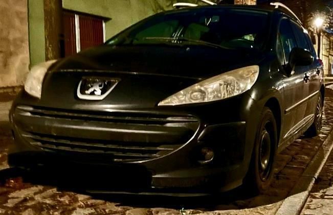 Gebraucht Peugeot 207 2008 Schwarz Kombi