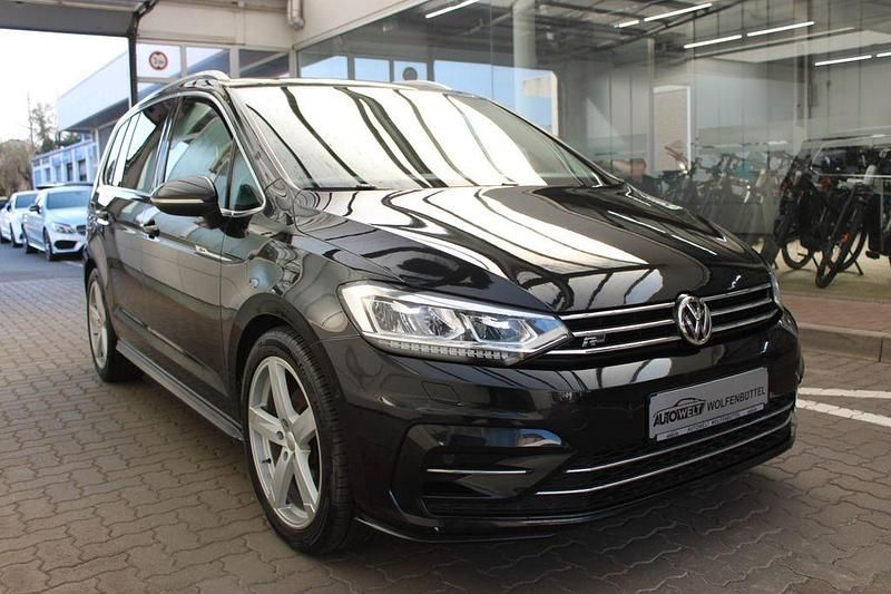 Gebraucht VW Touran R-line 190 PS (139 kW) 2016 Schwarz Van / Kleinbus