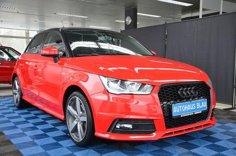 Gebraucht Audi A1 Sportback Sport 150 PS (110 kW) 2015 Rot Kleinwagen