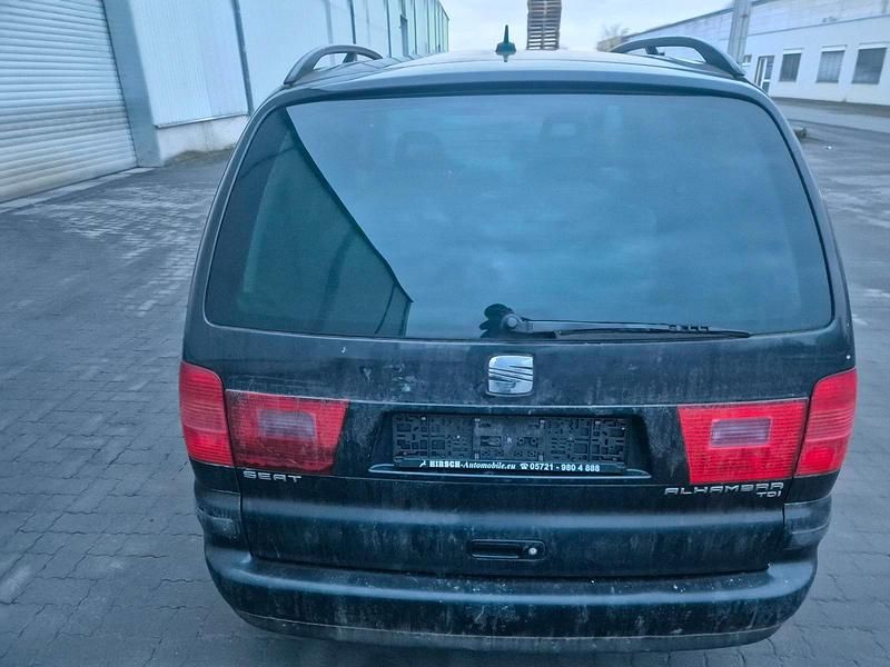 Gebraucht Seat Alhambra 110 PS (80 kW) 2005 Schwarz Van / Kleinbus