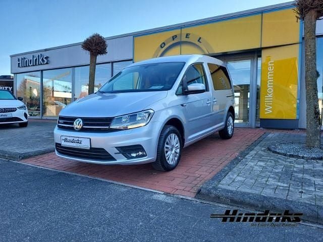 Gebraucht VW Caddy Trendline 110 PS (80 kW) 2018 Silber Van / Kleinbus