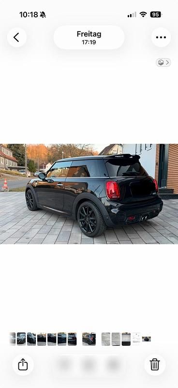 Gebraucht Mini John Cooper Works Coupé 190 PS (139 kW) 2016 Schwarz Coupé