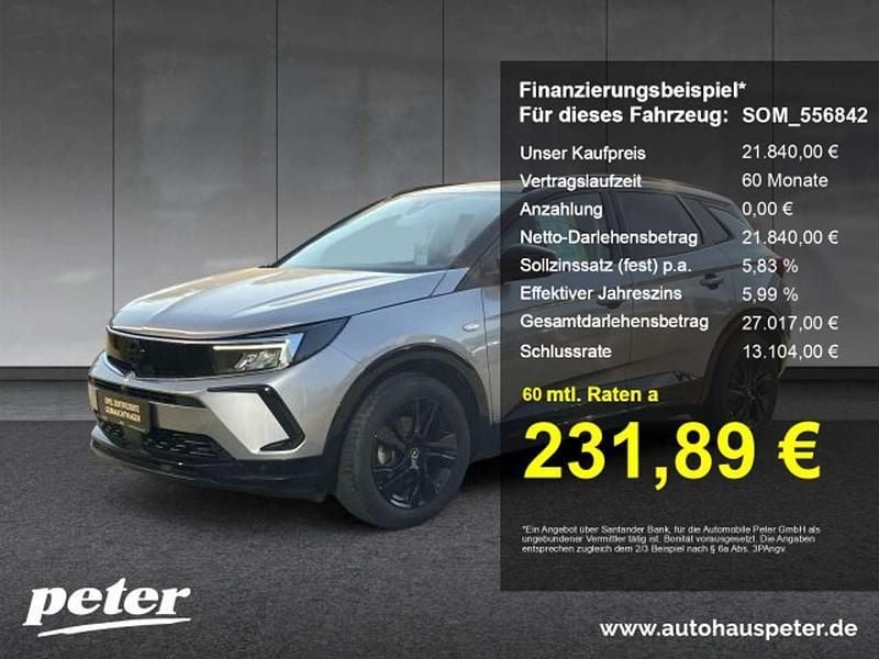 Grau Gebraucht 2023 Opel Grandland X GS Line SUV | 21.840 € (Guter Preis) - Bild 1/2