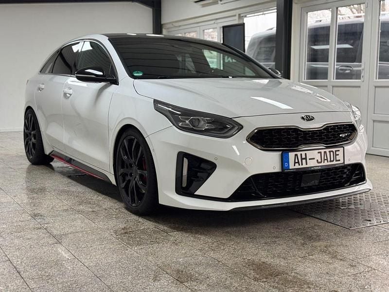 Gebraucht Kia ProCeed GT GT 204 PS (150 kW) 2019 Weiß Kleinwagen