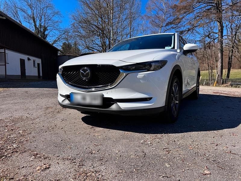 Gebraucht Mazda CX-5 184 PS (135 kW) 2020 Weiß SUV