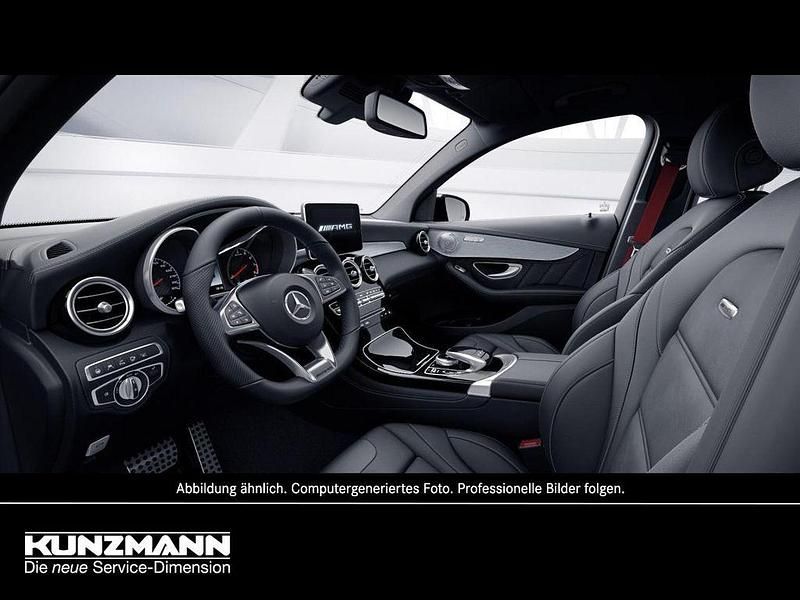 Gebraucht Mercedes GLC63 AMG AMG 476 PS (350 kW) 2018 Obsidianschwarz metallic Coupé