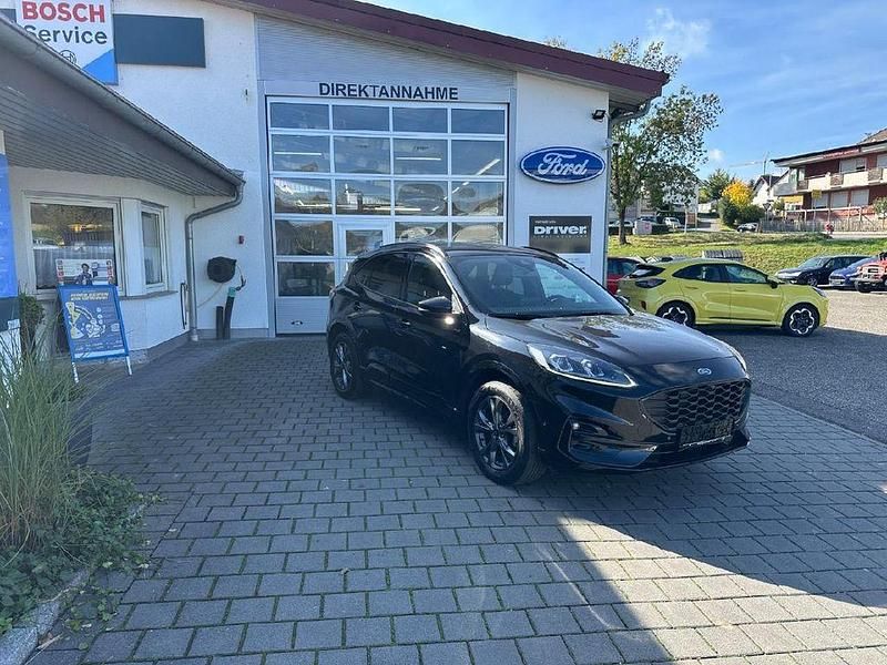 Gebraucht Ford Kuga ST-Line X 152 PS (111 kW) 2022 Obsidianschwarz metallic SUV