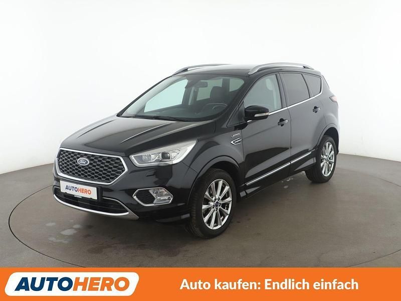 Schwarz Gebraucht 2018 Ford Kuga Vignale SUV | 18.320 € (Etwas zu teuer) - Bild 1/3