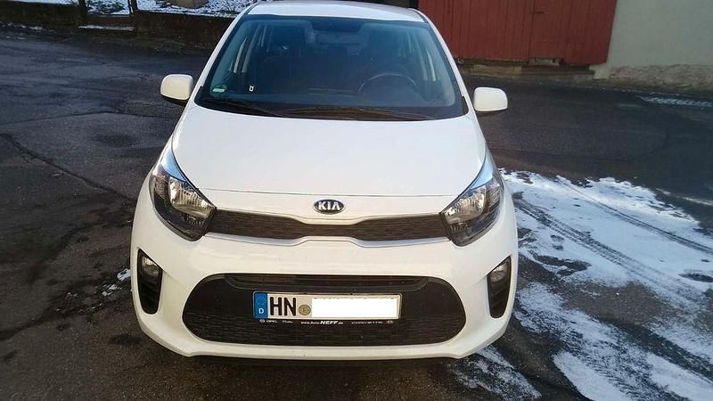 Gebraucht Kia Picanto Edition 7 67 PS (49 kW) 2018 Weiß Kleinwagen