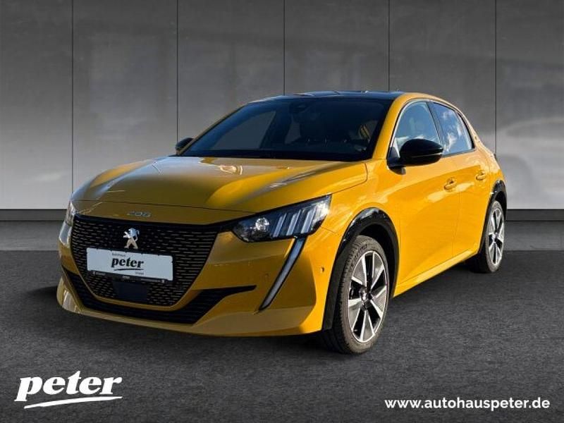 Met. faro gelb (metallic) Gebraucht 2022 Peugeot e-208 GT Kleinwagen | 19.939 € (Fairer Preis) - Bild 1/4